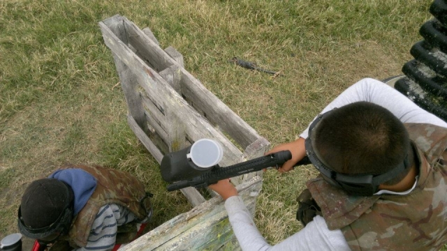 Sorprendido en paintball